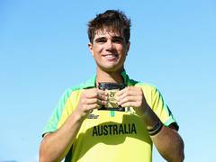 
      
      U-19 World Cup: Teague Wyllie's ton helps Australia beat Scotland
      
      