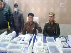 
      
      Police busts illegal arms manufacturing unit in UP's Mathura
      
      