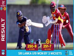 
      
      U-19 World Cup: Sri Lanka clinch quarterfinals spot after...
      
      