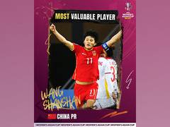 
      
      AFC Women's Asian Cup: China's Wang Shanshan named...
      
      