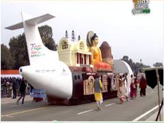 
      
      73rd Republic Day: Ministry of Civil Aviation's tableau...
      
      