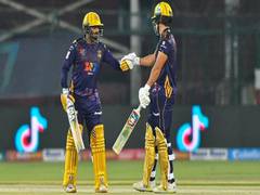 
      
      PSL 2022: Quetta Gladiators crush Karachi Kings by eight wickets
      
      