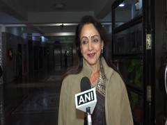 
      
      Hema Malini confident of BJP's victory in UP Polls, hails...
      
      