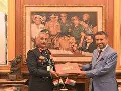 
      
      Oman Defence Ministry's Secretary-General calls on Army Chief...
      
      
