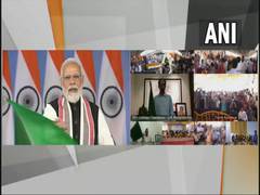 
      
      PM Modi inaugurates Thane-Diva railway lines in Maharashtra,...
      
      