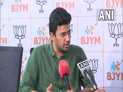
      
      BJP MP Tejas Surya slams Cong for demanding K'taka Min...
      
      
