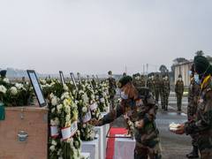 
      
      Wreath-laying ceremony held to pay homage to Army personnel...
      
      