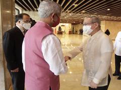 
      
      Jaishankar meets Philippine Secretary of Foreign Affairs Locsin
      
      