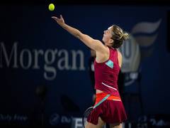 
      
      Dubai Tennis Championships: Halep thrashes Jabeur to book...
      
      