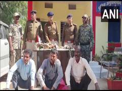 
      
      Three held for possession of leopard skin in Chhattisgarh
      
      