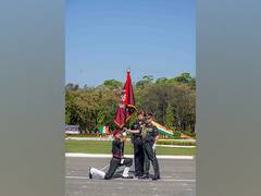 
      
      Bengaluru: Gen Naravane presents Presidential Colours to four...
      
      
