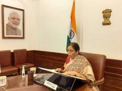 
      
      Sitharaman takes part in virtual session of G20 finance...
      
      