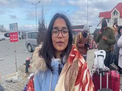 
      
      Stranded Indian students cross Ukrainian border to enter...
      
      