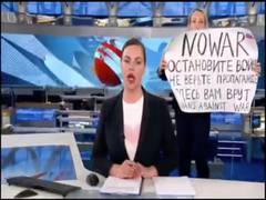 
      
      Russian Journalist who protested war on-air detained: Report
      
      