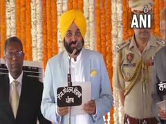 
      
      Bhagwant Mann takes oath as Punjab CM in Bhagat Singh's...
      
      