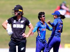 
      
      Women's CWC: Vastrakar scalps four as India restrict New...
      
      