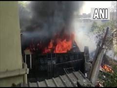 
      
      Fire breaks out in parking space of Karnataka's Kengeri...
      
      