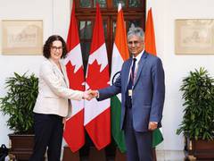 
      
      India, Canada exchange views on regional, global issues of...
      
      