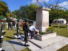 
      
      Jaishankar pays homage at Indian soldiers' memorial in Maldives
      
      