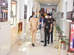 
      
      MoS Ajay Bhatt visits Army Base Hospital, meets Indian...
      
      
