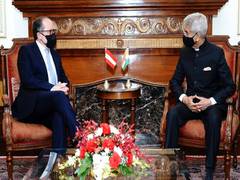 
      
      Jaishankar welcomes Austrian FM, says 'looks forward to...
      
      