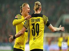 
      
      Bundesliga: Dortmund held by Cologne, late Paulinho double...
      
      