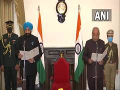
      
      Uttarakhand: BJP's Bansidhar Bhagat takes oath as Protem Speaker
      
      