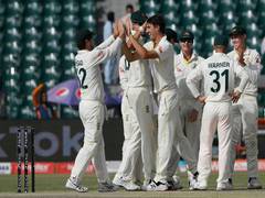 
      
      Cummins, Starc give fiery comeback to Australia (Stumps, Day 3)
      
      