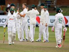 
      
      Wiaan Mulder's three-wicket haul gives SA upper hand on Day 2
      
      