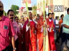 
      
      Devotees in Kerala take out processions on Palm Sunday
      
      