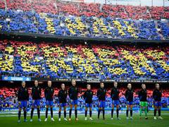 
      
      Barcelona vs Real Madrid Women's clash sets new crowd record
      
      