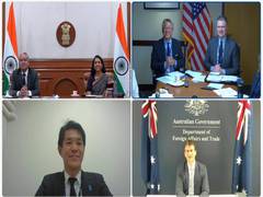 
      
      US officials join Quad for senior officials' meet
      
      