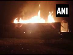 
      
      Massive fire breaks out in factory in Greater Noida
      
      