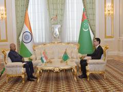 
      
      Turkmenistan President hosts state banquet for President Kovind
      
      