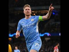 
      
      UEFA Champions League: Man City beat Atletico 1-0 in first leg
      
      