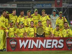 
      
      Australia conclude Pakistan tour with 3-wickets win in only T20I
      
      