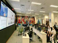 
      
      Naravane briefed about Coordination of Multi-Nation HADR Response
      
      