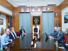 
      
      Israeli delegation meets Karnataka Minister
      
      