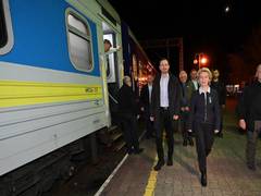 
      
      European Commission chief reaches Kyiv
      
      