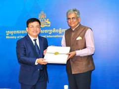 
      
      India, Cambodia to strengthen cooperation in defence, security   
      
      
