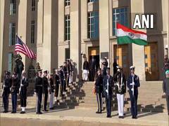 
      
      India-US 2+2 Dialogue: Rajnath Singh at Pentagon
      
      