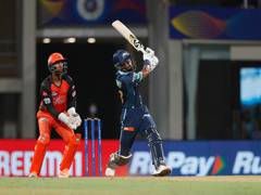
      
      Pandya's unbeaten knock of 50 helps GT post 162/7 against SRH
      
      