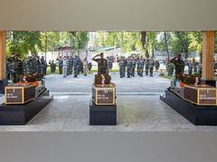 
      
      Army pays tributes to soldiers killed in Shopian
      
      