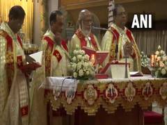 
      
      Devotees throng churches for Easter celebrations 
      
      