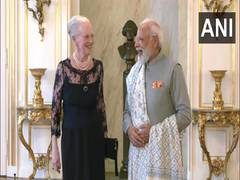 
      
      PM Modi meets Queen of Denmark Margrethe II at her residence
      
      