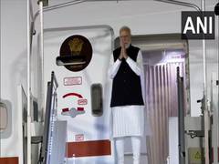 
      
      PM Modi emplanes for India after concluding 3-day Europe visit
      
      