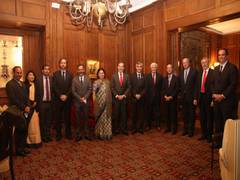 
      
      Meenakashi Lekhi discusses trade, investment with Chilean busines
      
      