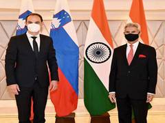 
      
      Jaishankar appreciates Anze Logar's perspectives on Ukraine, EU
      
      