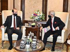 
      
      Jaishankar discusses trade cooperation with Armenian FM
      
      