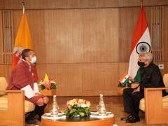 
      
      Jaishankar discusses bilateral cooperation with Bhutanese PM 
      
      